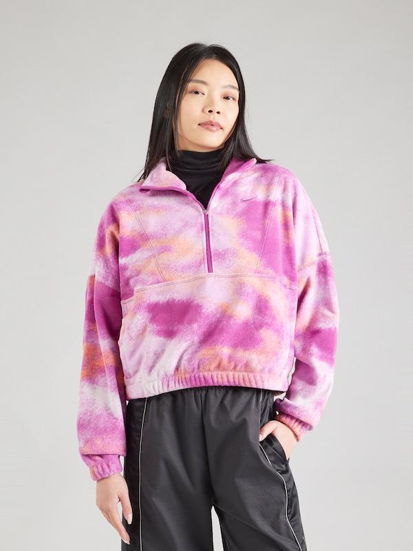 NIKE NIKE Funktionsfleecejacke 'One' In Dunkelpink