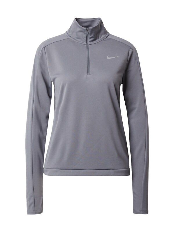 NIKE NIKE Funktionsshirt 'Pacer' In Grau Hellgrau