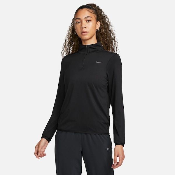 NIKE NIKE Funktionsshirt 'SWIFT ELEMENT' In Schwarz