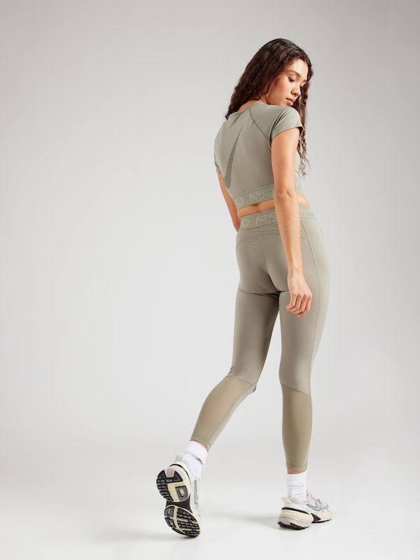NIKE NIKE Skinny Sporthose In Oliv Dunkelgrün