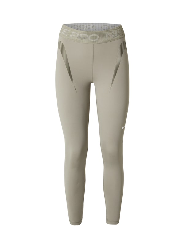 NIKE NIKE Skinny Sporthose in Oliv Dunkelgrün