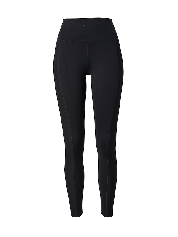 NIKE NIKE Skinny Sporthose 'ONE' In Schwarz