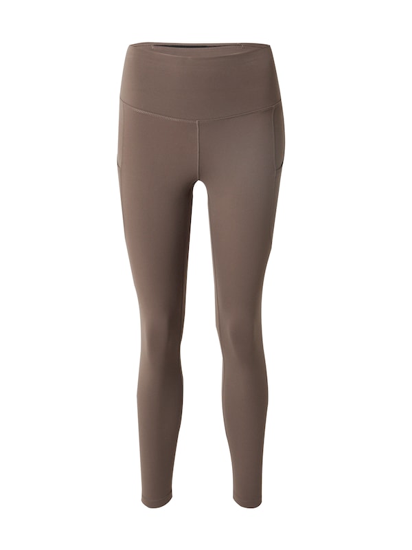 NIKE NIKE Skinny Sporthose 'ONE' in Taupe