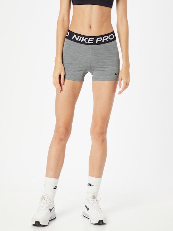 NIKE NIKE Skinny Sportshorts 'Pro' In Graumeliert