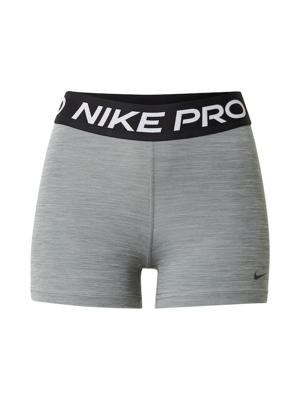 NIKE NIKE Skinny Sportshorts 'Pro' in Graumeliert