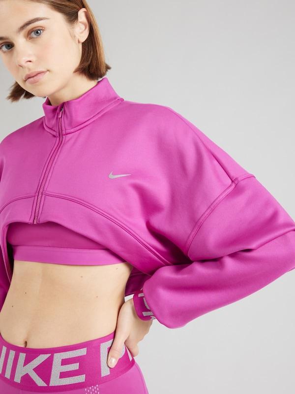 NIKE NIKE Sportsweatjacke 'Pro' In Fuchsia