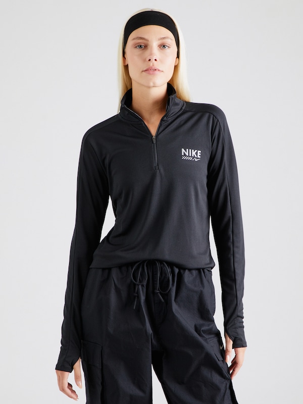 NIKE NIKE Sportsweatshirt 'PACER' In Schwarz