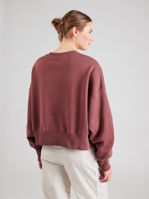 Nike Sportswear Nike Sportswear Sweatshirt 'PHNX FLC' In Burgunder