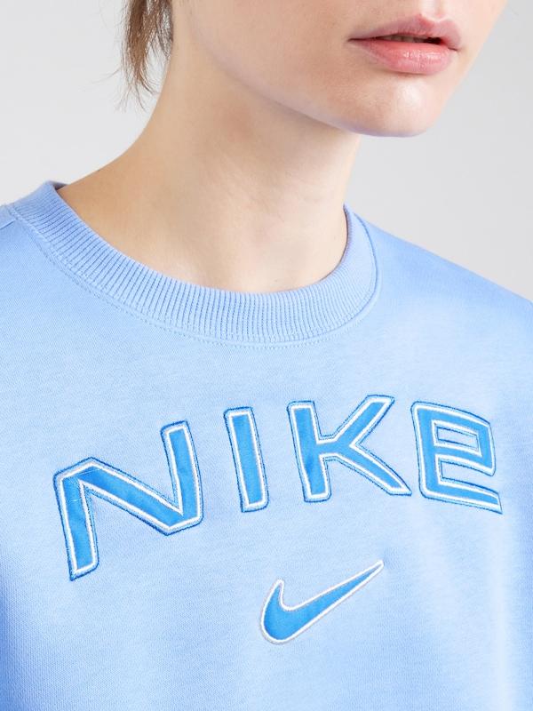 Nike Sportswear Nike Sportswear Sweatshirt 'Phoenix Fleece' In Blau Hellblau