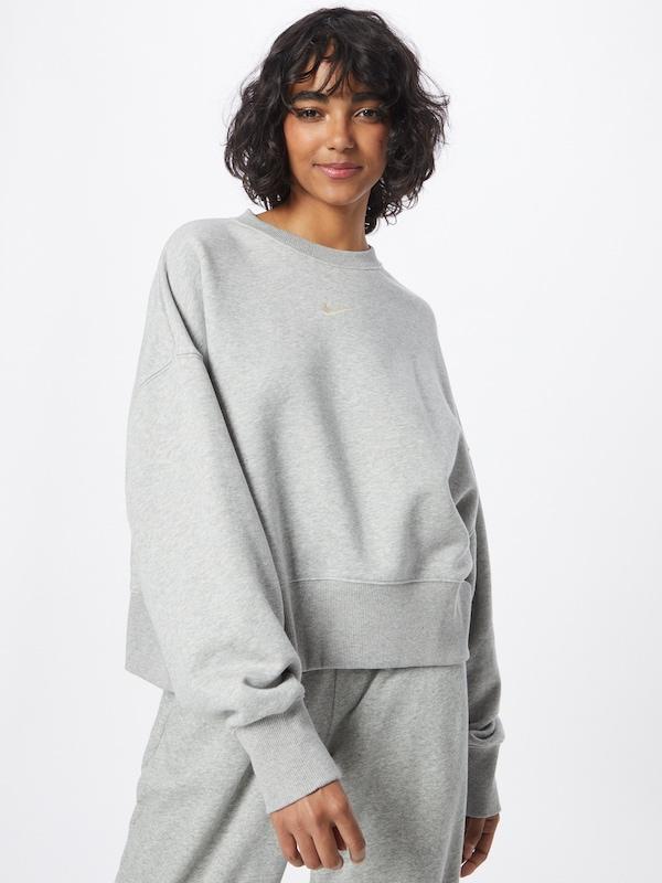 Nike Sportswear Nike Sportswear Sweatshirt 'Phoenix Fleece' In Graumeliert
