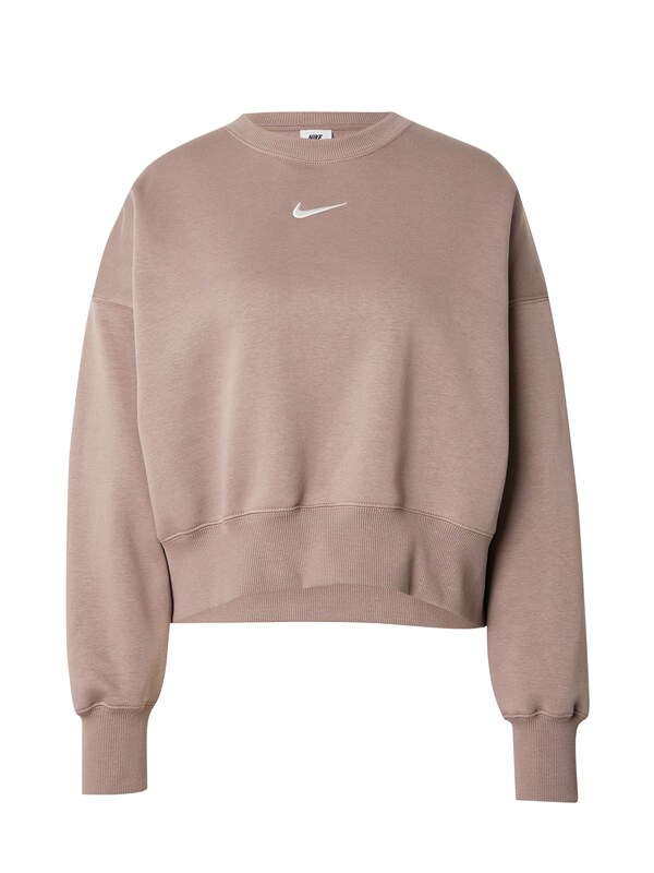 Nike Sportswear Nike Sportswear Sweatshirt 'PHOENIX FLEECE' in Hellbraun