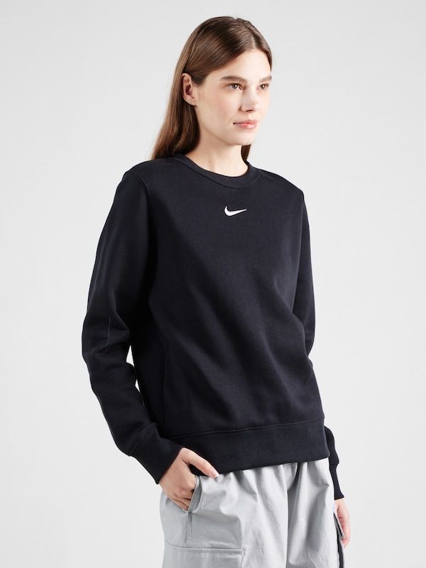 Nike Sportswear Nike Sportswear Sweatshirt 'Phoenix Fleece' In Schwarz