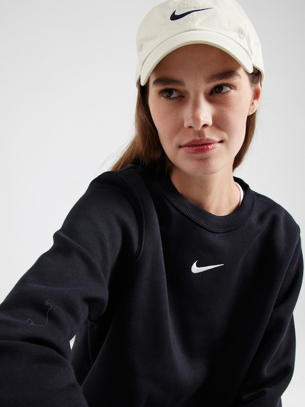 Nike Sportswear Nike Sportswear Sweatshirt 'Phoenix Fleece' In Schwarz