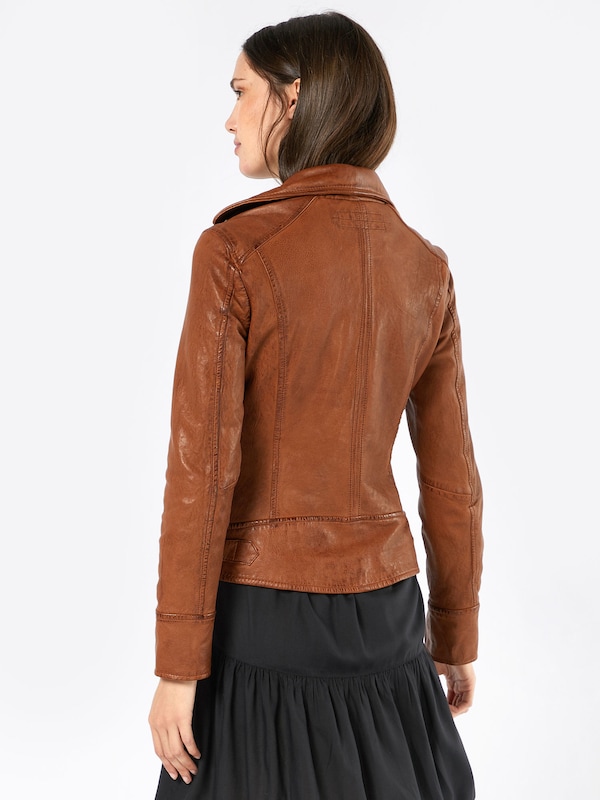 OAKWOOD OAKWOOD Lederjacke 'Video' In Braun