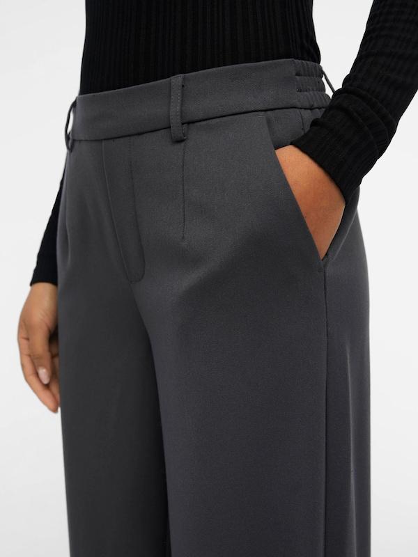OBJECT OBJECT Wide Leg Hose 'OBJLisa' In Grau