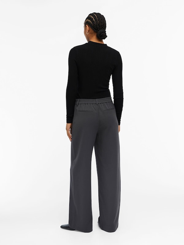 OBJECT OBJECT Wide Leg Hose 'OBJLisa' In Grau