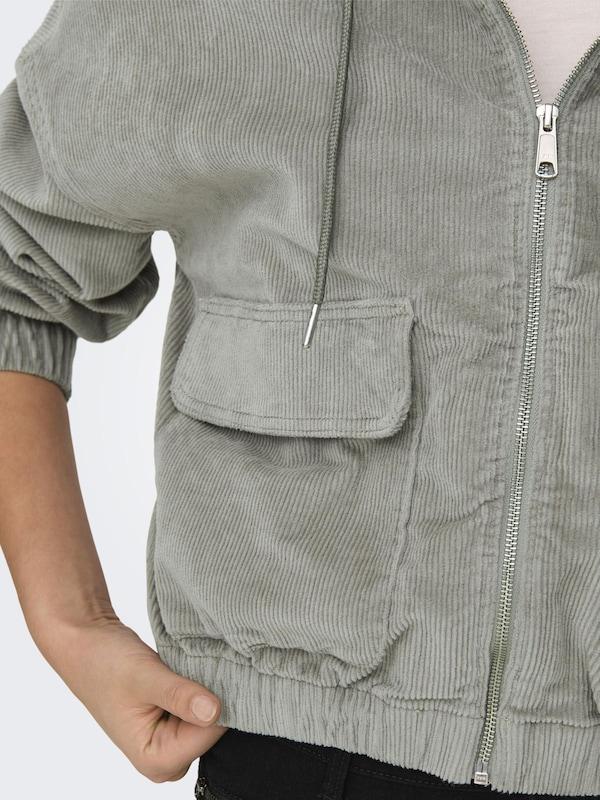 ONLY ONLY Jacke 'ONLKenzie' In Grau