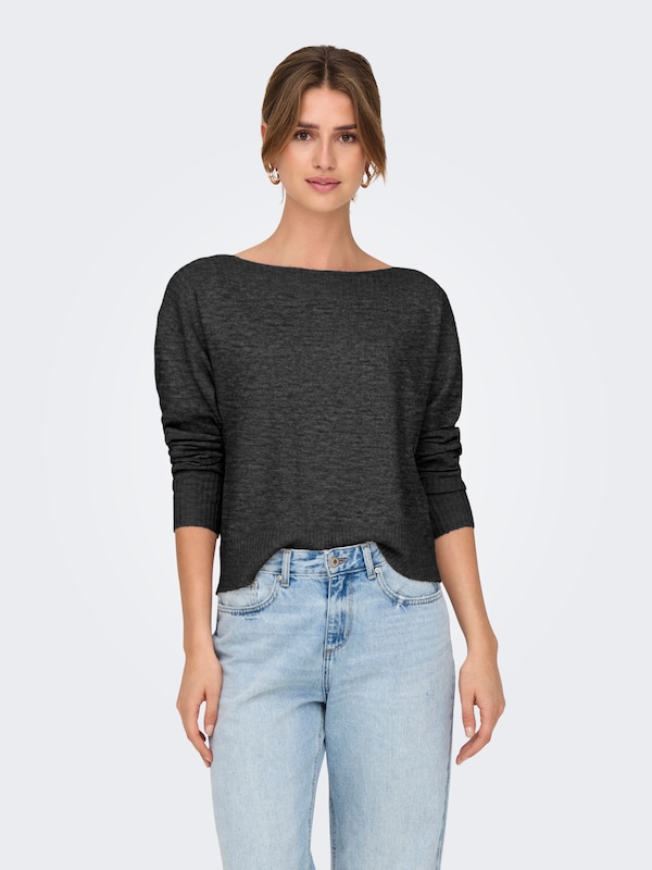 ONLY ONLY Pullover 'ONLGLORY' In Dunkelgrau