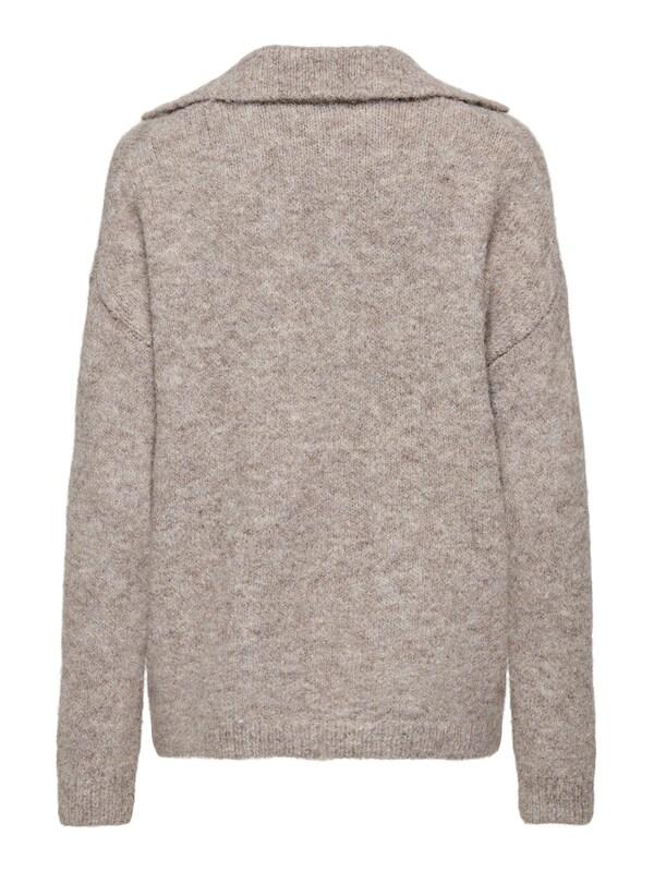 ONLY ONLY Pullover 'ONLMaggie' In Braunmeliert