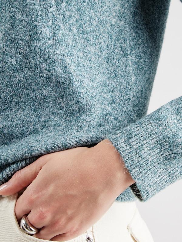 ONLY ONLY Pullover 'ONLRICA' In Grünmeliert