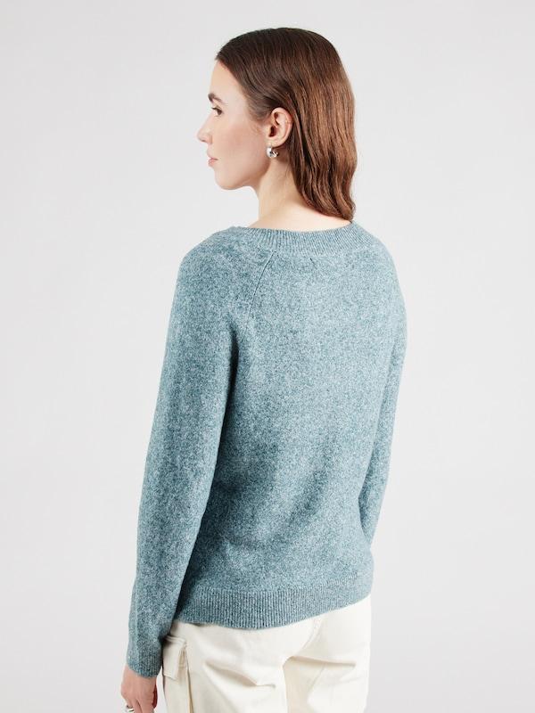 ONLY ONLY Pullover 'ONLRICA' In Grünmeliert
