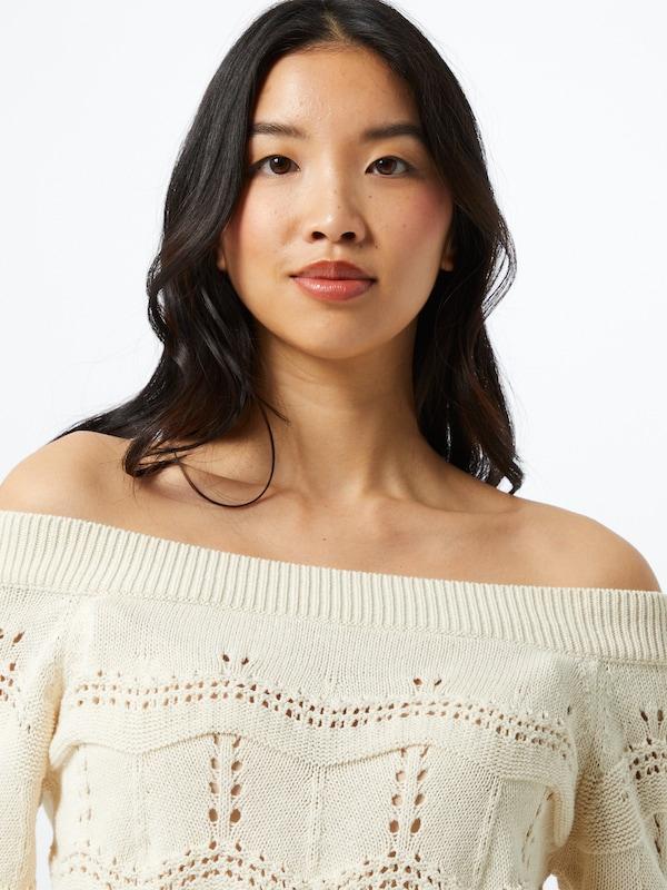 ONLY ONLY Pullover 'ONLVilda' In Creme