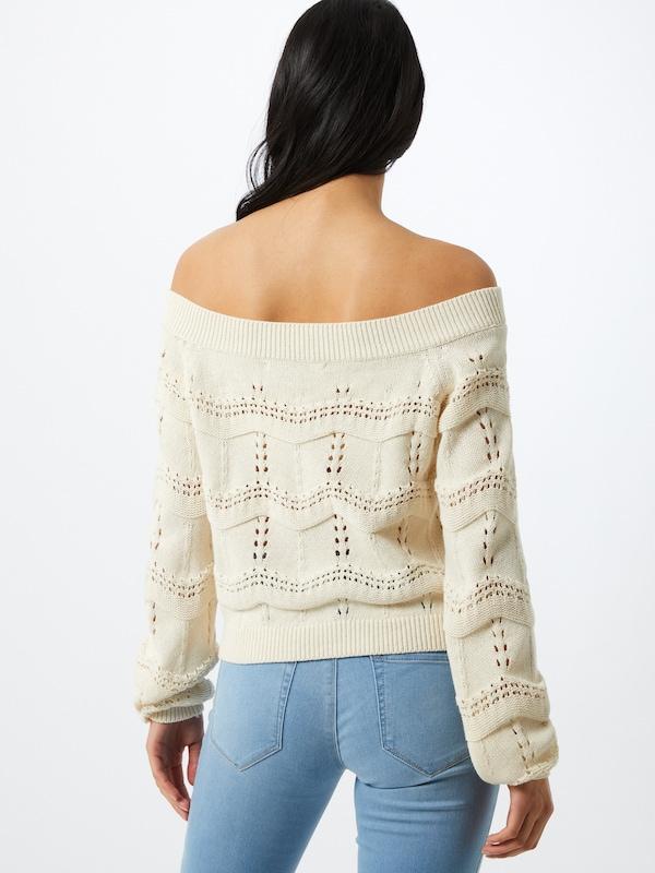 ONLY ONLY Pullover 'ONLVilda' In Creme
