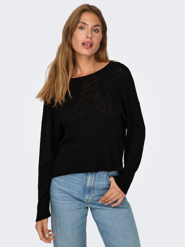 ONLY ONLY Shirt 'ONLMILA' In Schwarz