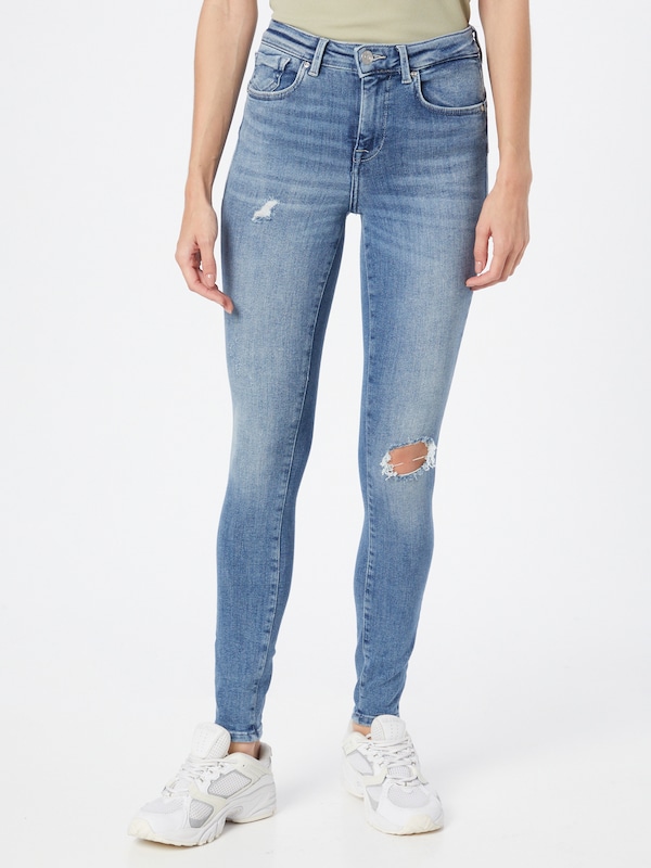 ONLY ONLY Skinny Jeans 'ONLPower Life' In Blue Denim