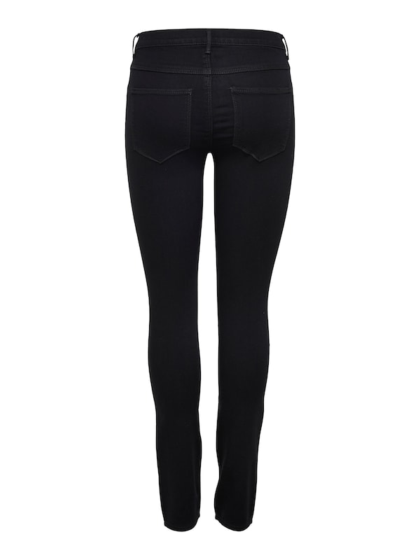 ONLY ONLY Skinny Jeans 'Rain Cry' In Black Denim