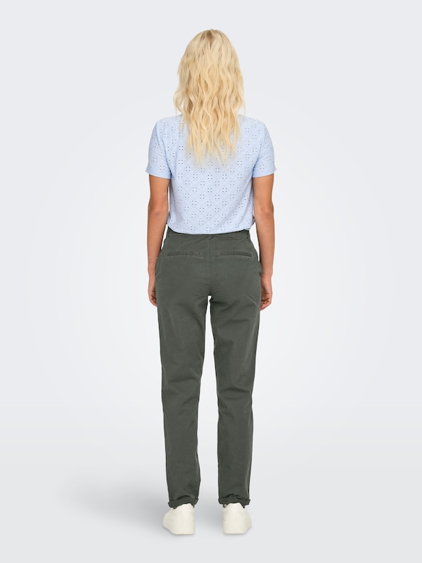 ONLY ONLY Slimfit Hose 'ONLBIANA' In Grau