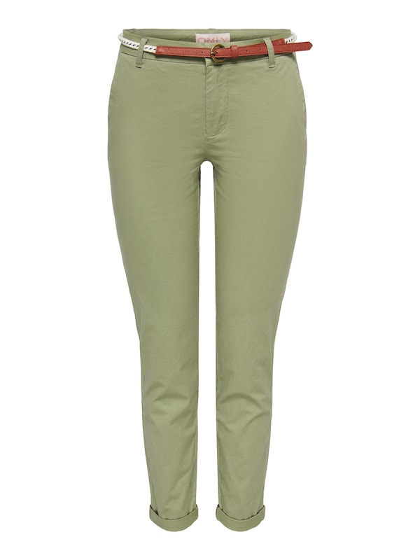 ONLY ONLY Slimfit Hose 'ONLBiana' In Hellgrün