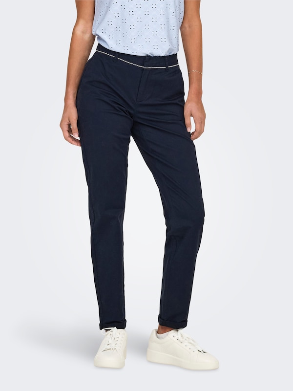 ONLY ONLY Slimfit Hose 'ONLBIANA' In Nachtblau