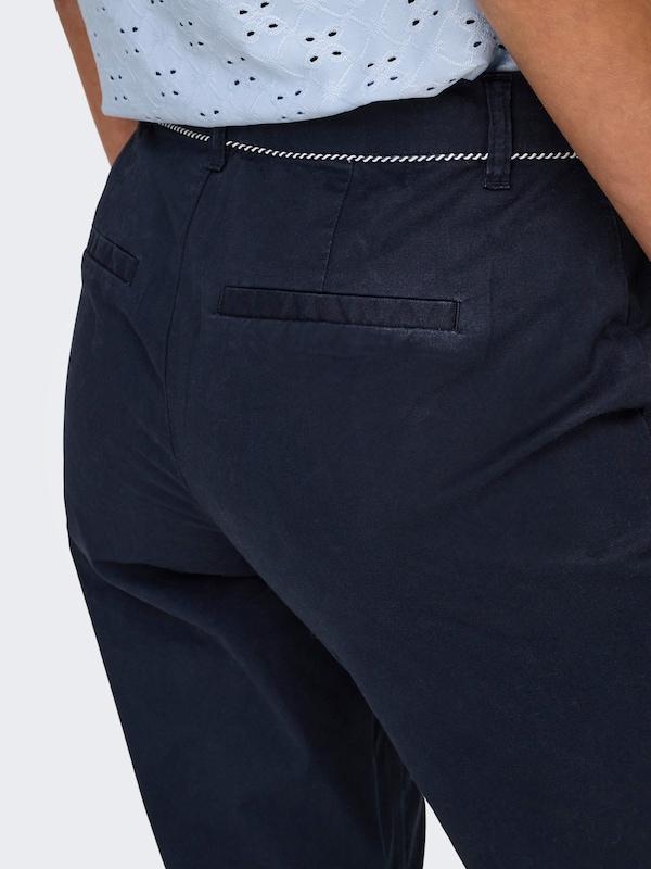ONLY ONLY Slimfit Hose 'ONLBIANA' In Nachtblau