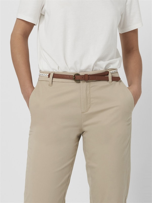 ONLY ONLY Slimfit Hose 'ONLBIiana' In Beige