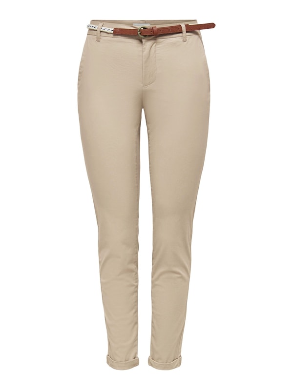 ONLY ONLY Slimfit Hose 'ONLBIiana' in Beige