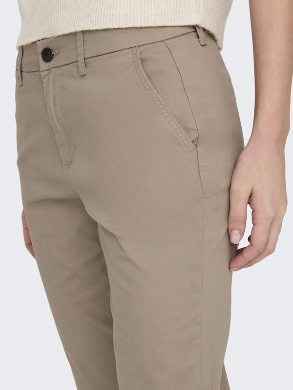ONLY ONLY Slimfit Hose 'ONLPARIS' In Beige