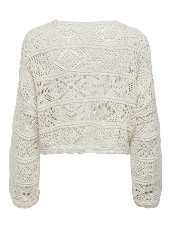 ONLY ONLY Strickjacke 'ONLBeach' In Offwhite