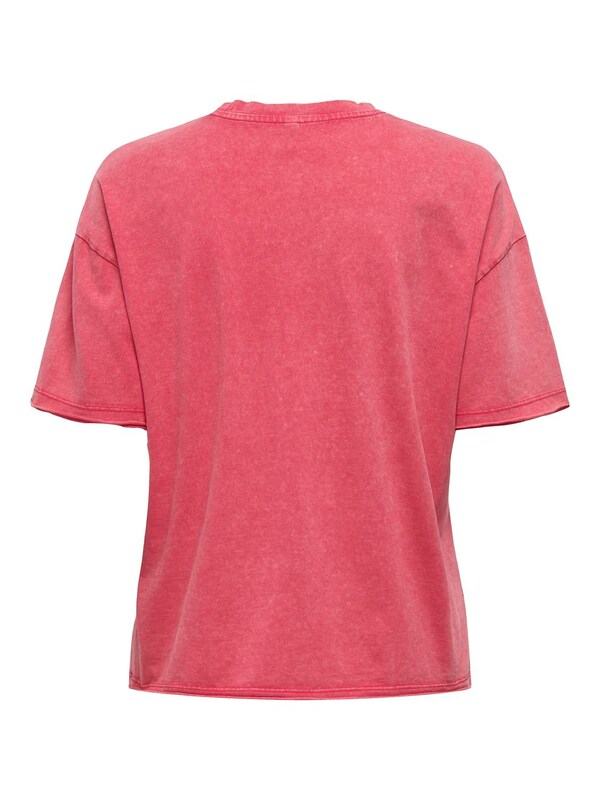 ONLY ONLY T-Shirt 'KINNA' In Kirschrot Rotmeliert