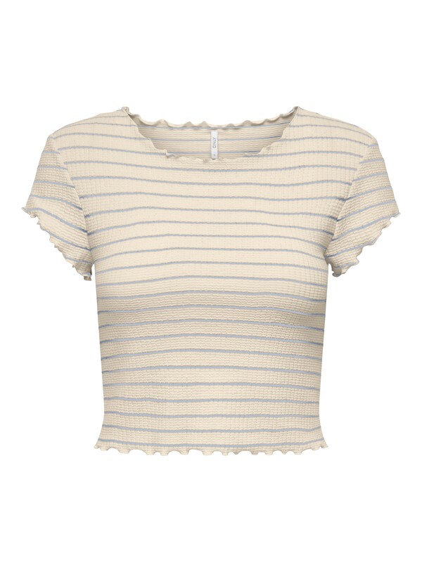 ONLY ONLY T-Shirt 'ONLANITS' in Creme