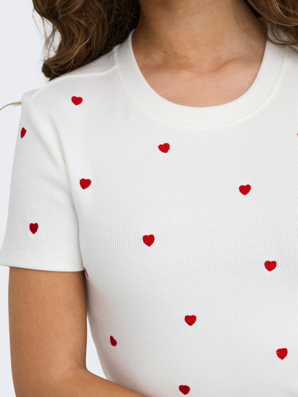 ONLY ONLY T-Shirt 'ONLFRUITY' In Weiß