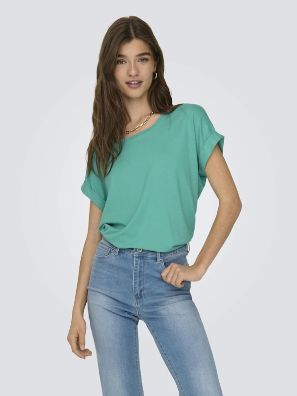 ONLY ONLY T-Shirt 'ONLMoster' In Cyanblau