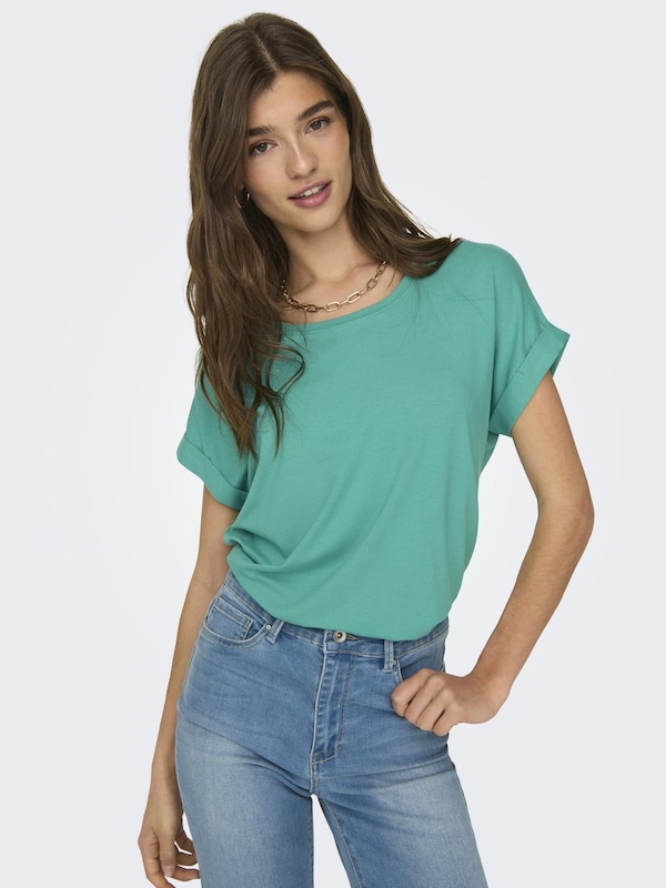 ONLY ONLY T-Shirt 'ONLMoster' In Cyanblau
