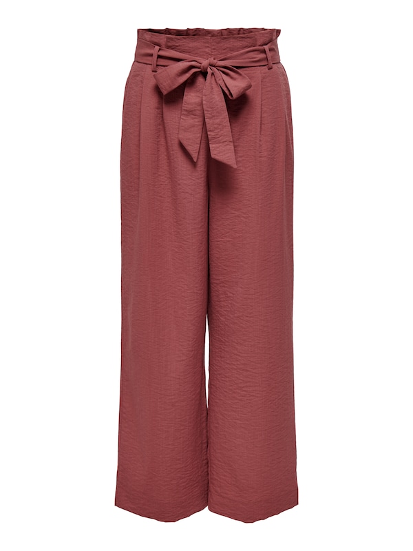 ONLY ONLY Wide Leg Hose 'ONLMARSA' In Bordeaux