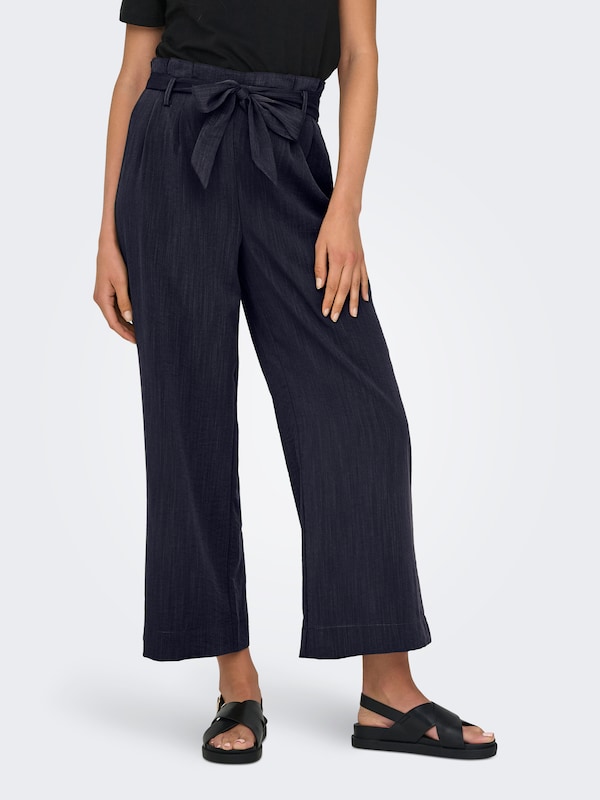 ONLY ONLY Wide Leg Hose 'ONLMARSA' In Nachtblau