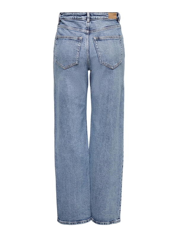 ONLY ONLY Wide Leg Jeans 'Juicy' In Blau