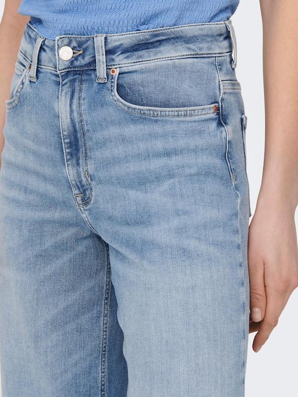 ONLY ONLY Wide Leg Jeans 'Madison' In Blue Denim