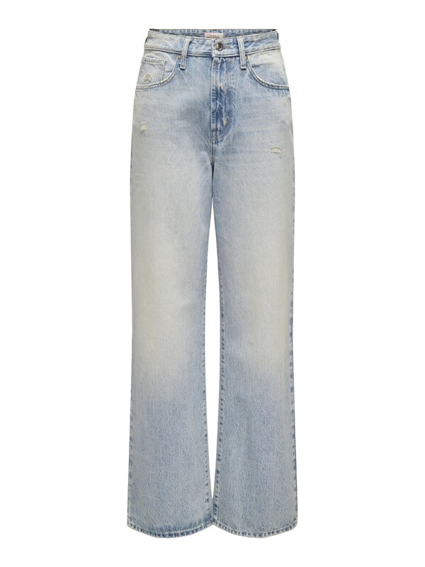 ONLY ONLY Wide Leg Jeans 'ONLHope-Hush' in Hellblau