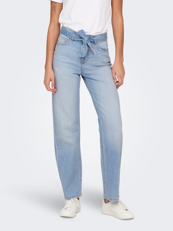 ONLY ONLY Wide Leg Jeans 'ONLMaddie' In Blue Denim