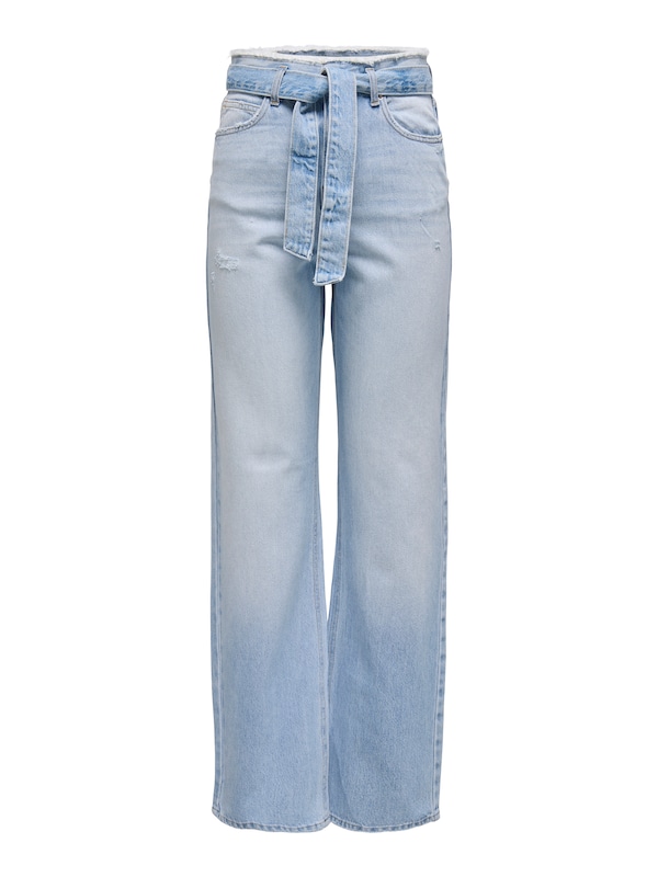 ONLY ONLY Wide Leg Jeans 'ONLMaddie' in Blue Denim